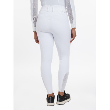 Pantaloni LeMieux Lottie con grip a fondo integrale Bianco
