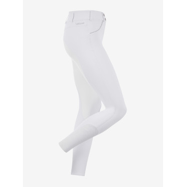 Pantaloni LeMieux Lottie con fondo integrale in suede Bianco