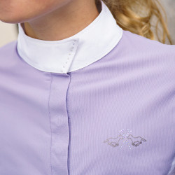 Camicia da concorso HV Polo Laura kids Viola