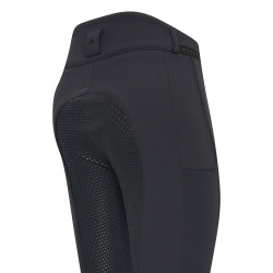 Pantaloni da equitazione Easy Rider Queen Diamond con grip in silicone Nero