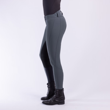 Pantaloni da equitazione Easy Rider Queen Diamond con fondo in pelle Castoro scuro Pantaloni da equitazione Easy Rider Queen Diamond con fondo in pelle Castoro scuro