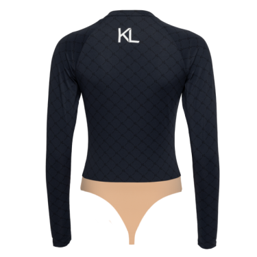 Maglia da allenamento body donna Kingsland Marina Blu marino