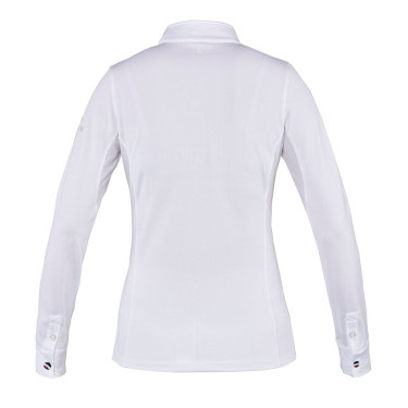 Camicia da concorso a maniche lunghe da donna Classic Kingsland Bianco