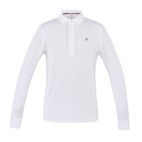 Camicia da concorso a maniche lunghe da uomo Classic Kingsland Bianco