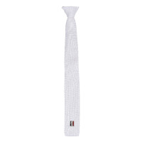 Cravatta con fermaglio uomo Classic Kingsland Bianco Cravatta con fermaglio uomo Classic Kingsland Bianco
