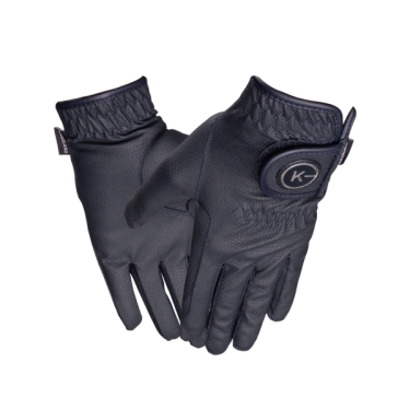 Gants d’équitation femme KLhuda Kingsland Blanc
