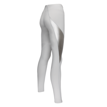 Legging d’entraînement grips genoux femme KLjulia Kingsland Gris clair