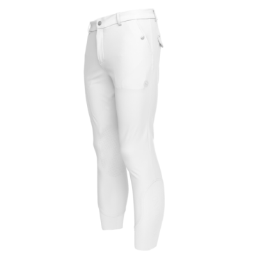 Pantaloni da equitazione senza cuciture con grip al ginocchio da uomo KLkoa Kingsland Pantaloni da equitazione senza cuciture con grip al ginocchio da uomo KLkoa Kingsland