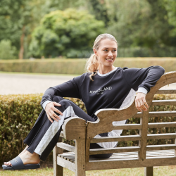 Pantalon de survêtement à pinces femme KLjantie Kingsland Marine