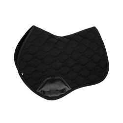 Tapis de selle obstacle KLjacka Kingsland Blanc