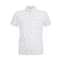Polo da concorso Mini Bella LeMieux Bianco