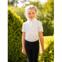 Polo da concorso Mini Bella LeMieux Bianco Polo da concorso Mini Bella LeMieux Bianco