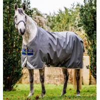 Coperta Horseware Amigo Bravo 12 Original 0g Grigio shadow / blu navy / rosa