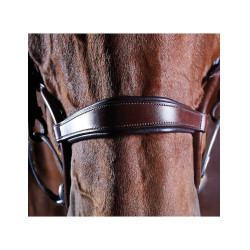 Briglia crystal Collegiate ComFiTec Marrone