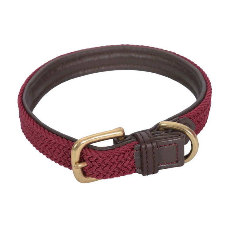 Collare per cane Weatherbeeta in cuoio intrecciato
