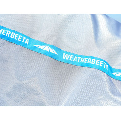 Coperta anti-mosche Combo Weatherbeeta ComFiTec Hexi Shield Argento / blu navy