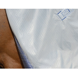 Coperta anti-mosche WeatherBeeta ComFiTec Ripshield Plus Bianco / blu Coperta anti-mosche WeatherBeeta ComFiTec Ripshield Plus Bianco / blu