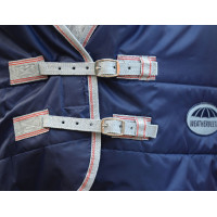 Coperta da scuderia Combo 110g Weatherbeeta ComFiTec 210D Channel Blu navy / argento / rosso Blu marino Coperta da scuderia Combo 110g Weatherbeeta ComFiTec 210D Channel Blu navy / argento / rosso Blu marino