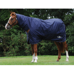 Coperta 200g Saxon Defiante Combo 600D Blu navy / bianco