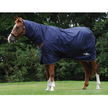 Coperta 200g Saxon Defiante Combo 600D Blu navy / bianco