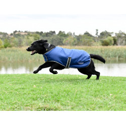 Coperta per cane Weatherbeeta ComFiTec Blu scuro / grigio / bianco