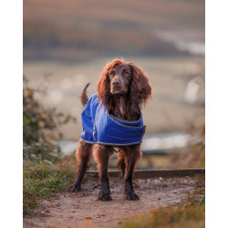 Coperta per cane Weatherbeeta ComFiTec Blu scuro / grigio / bianco