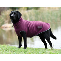 Coperta per cane Weatherbeeta in pile ComFiTec Blu navy / rosso