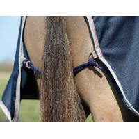 Coprireni quadrato Weatherbeeta foderato in pile Essentiel Blu navy / argento / rosso Blu marino Coprireni quadrato Weatherbeeta foderato in pile Essentiel Blu navy / argento / rosso Blu marino