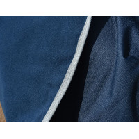Coprireni quadrato Weatherbeeta foderato in pile Essentiel Blu navy / argento / rosso Blu marino Coprireni quadrato Weatherbeeta foderato in pile Essentiel Blu navy / argento / rosso Blu marino