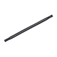 Frontale Collegiate diamante Nero