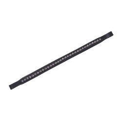 Frontale Collegiate diamante Nero