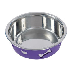 Ciotola antiscivolo per cani Weatherbeeta Viola scuro