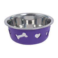 Ciotola antiscivolo per cani Weatherbeeta Blu