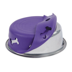 Ciotola antiscivolo per cani Weatherbeeta Viola scuro