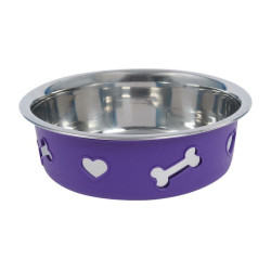 Ciotola antiscivolo per cani Weatherbeeta Viola scuro