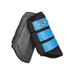 Stinchiere da cross Weatherbeeta anteriori Nero / blu reale