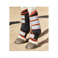 Stinchiere da riposo rinforzate Weatherbeeta Therapy-Tec Nero / argento / rosso Stinchiere da riposo rinforzate Weatherbeeta Therapy-Tec Nero / argento / rosso