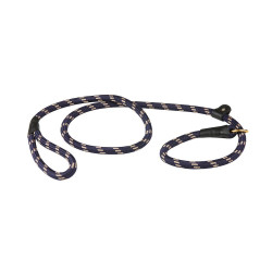 Guinzaglio per cane Weatherbeeta in cuoio e corda Marina / marrone Blu