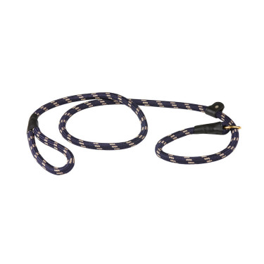 Guinzaglio per cane Weatherbeeta in cuoio e corda Marina / marrone Blu