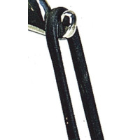 Lacci di ricambio per staffe Peacock Iron Korsteel Nero