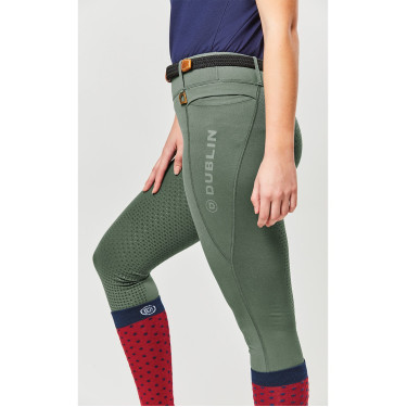 Leggings Dublin Cool-It da donna Verde oliva