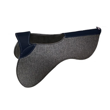 Ammortizzatore Jump'In in feltro e pelle Nero