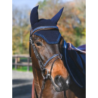 Briglia Carat Jump'In One Premium Avana cristallo mare Blu marino Briglia Carat Jump'In One Premium Avana cristallo mare Blu marino