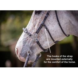 Briglia Hackamore Jump'In week Nero