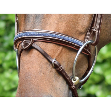 Filet Jump'In Crystal capezzina combinata Week Avana cristallo blu Filet Jump'In Crystal capezzina combinata Week Avana cristallo blu