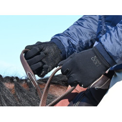 Guanti Jump'In Polartec Nero