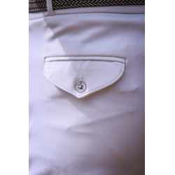 Pantaloni da equitazione uomo Jump'In Super X Bianco