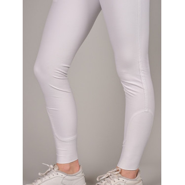 Pantaloni da equitazione Junior ragazza Luna Jump'In Bianco Pantaloni da equitazione Junior ragazza Luna Jump'In Bianco