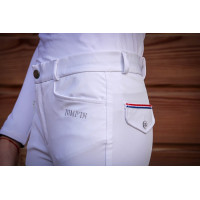 Pantaloni da equitazione Junior unisex Sacha Jump'In Bianco