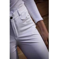 Pantaloni da equitazione Junior unisex Sacha Jump'In Bianco Pantaloni da equitazione Junior unisex Sacha Jump'In Bianco